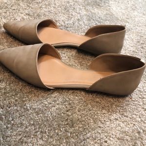 Beige old navy flats